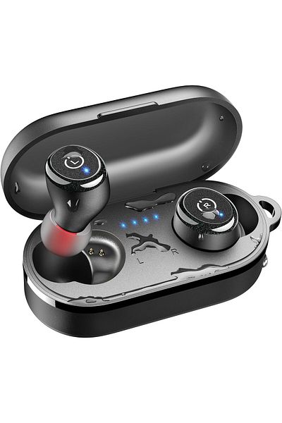 erorex Wireless Sports Headphones Ipx8 Waterproof By Sgs And 50 Hours Of Use With Antibacterial Headphones