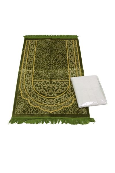 smart home Turkish Quilted Prayer Rug With Jalal In Embossed Quilted Islamic Graphic Design/Prayer Sheet