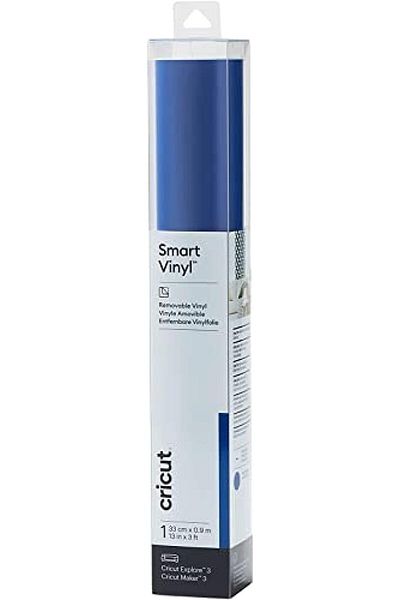 erorex Smart Vinyl Removable Blue 0.9 M 3 Ft Self Adhesive Vinyl Roll For Use With Explore 3 And Maker 3