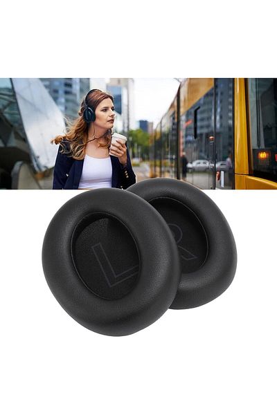 erorex Headphone Ear Pads Noise Blocking Headset Ear Cushions Flexible Skin Friendly Protein Leather For
