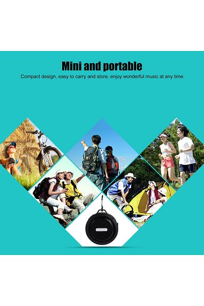 erorex Mini Bt 5.3 Speaker Portable Cordless Speaker 300Mah Tandem Surround Sound Small Speaker With
