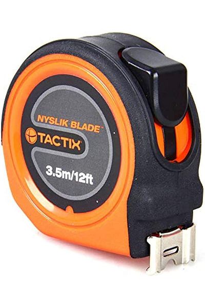 erorex Tape Measure 3.5M 12 Ft X 16 Mm Nyslik Blade With Impact Resistant Case Extra Large Hook For Secure