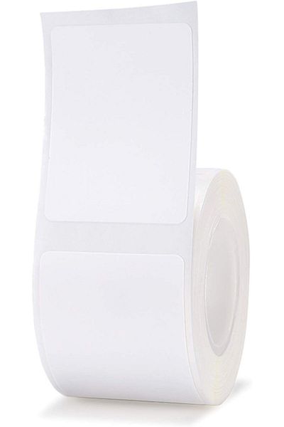 erorex White Blank Thermal Printing Paper Roll Barcode Price Size Name Label Paper Waterproof Oil Proof