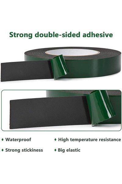 erorex Foam Tape Double Sided Waterproof Mounting Tape Adhesive Sponge Tape For Automotive Grade Car Trims