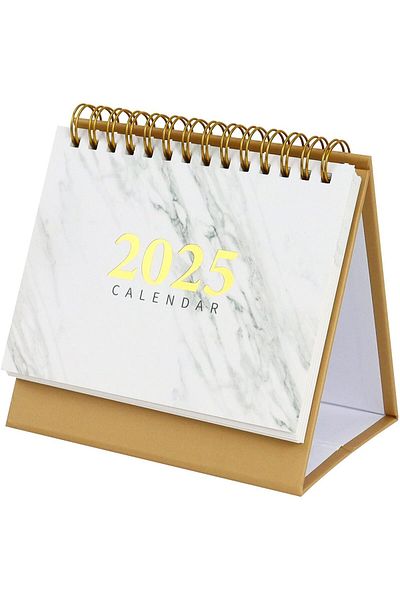 erorex Desk Calendar Small Desktop Calendar Standing Flip Desktop Calendar For Planning Organizing Daily