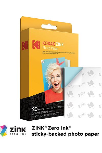 erorex 2ʺX3ʺ Premium Zink Photo Paper 20 Sheets Compatible With Smile And Printomatic Not With Mini Shot