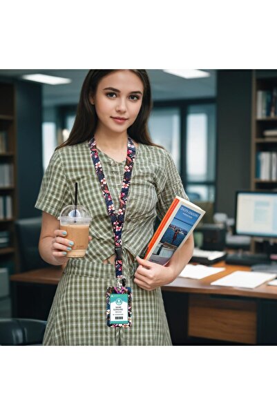 erorex Adjustable Lanyard Id Badge Holder With Retractable Reels Ideal For Women Kids Teachers Nurses