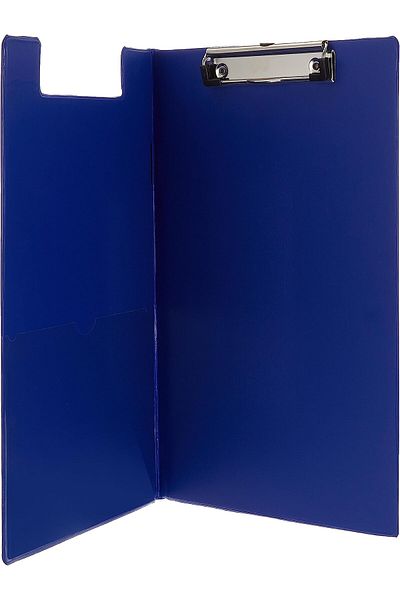 erorex Polypropylene Double Clipboard Fool Scap Blue