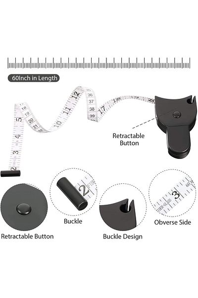 erorex 4 Body Measuring Tape 60 Inch Tape Measure Measuring Tape Tailor Retract Measuring Tape Ergonomic