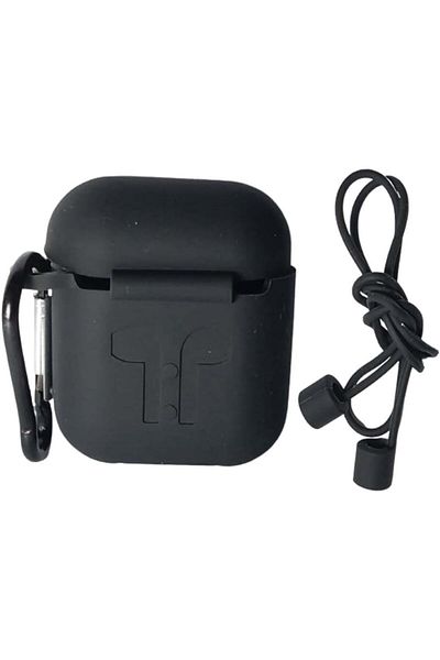 erorex Airpods Case With Strap Protective Silicone Cover With Carabiner For Airpods