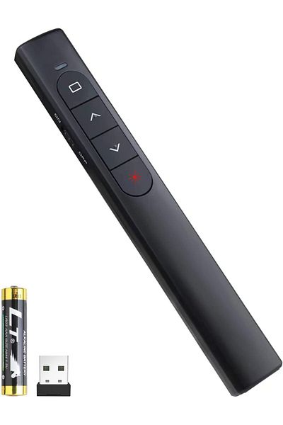 erorex Wireless Presenter Remote Presentation Clicker With Hyperlink And Volume Remote Control Powerpoint