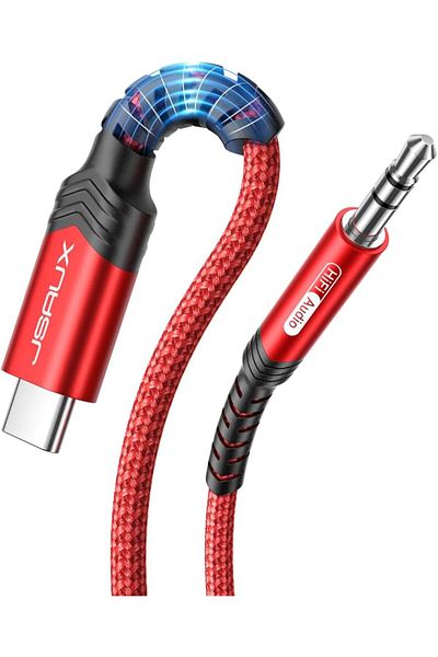 erorex Usb C To 3.5Mm Headphone And Charger Adapter 2 In 1 Aux Mic Jack With Pd 60W Fast Charging Usb C To