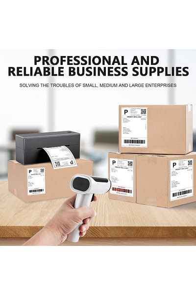 erorex 4 Inch X6 Inch Thermal Labels Roll 100X150Mm 500 Thermal Shipping Labels Compatible With All