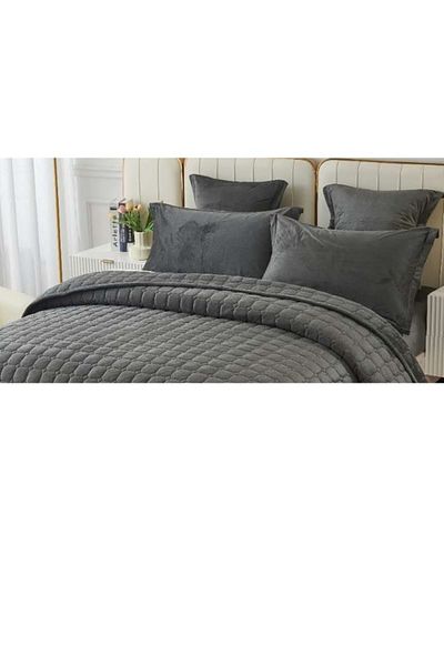 smart home Compressed Comforter Set Consisting Of 6 Pieces 6-Piece Comforter 100% Velvet Bed Set Size 250x230cm