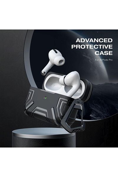 erorex متوافق مع جراب Airpods من الجيل الرابع مزود بمفتاح قفل تلقائي وآمن لشحن Airpods 4 الجديد