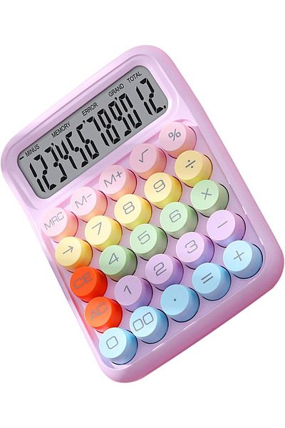 erorex Calculator Multifunctional Practical And Efficient Colorful Electronic Calculator For Home And