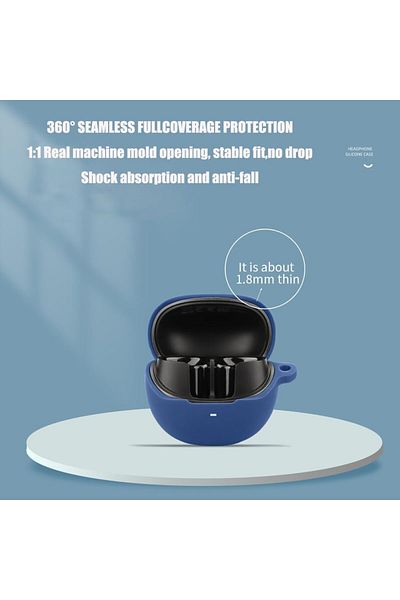 erorex Silicone Case Compatible With Nothing Ear 2 Protective Cover For Headphones Blue