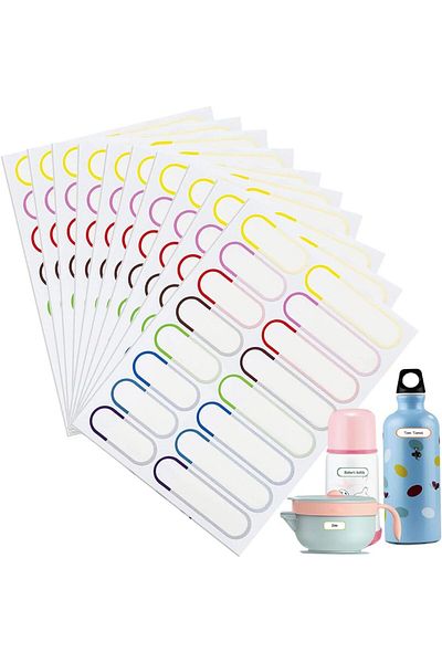 erorex 160Pcs Baby Bottle Labels Waterproof Self Laminating Baby Bottle Labels For Kids: Perfect For