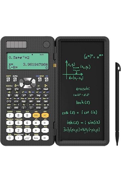 erorex 991Es Scientific Calculator With Lcd Writing Tablet 417 Function Solar Energy Science Calculators