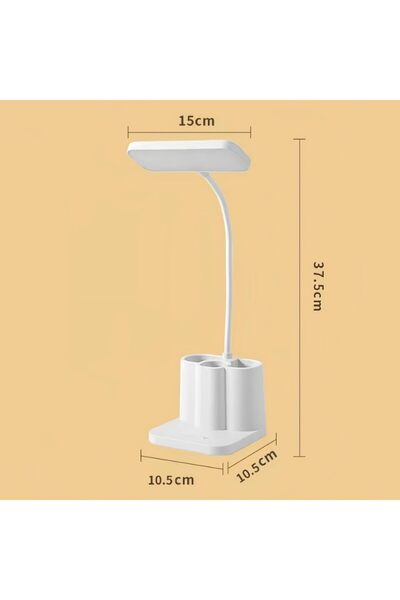 erorex Led Desk Lamp Desktop Reading Study Writing Lamp Touch Control Usb Port For Charging 3 Adjustable