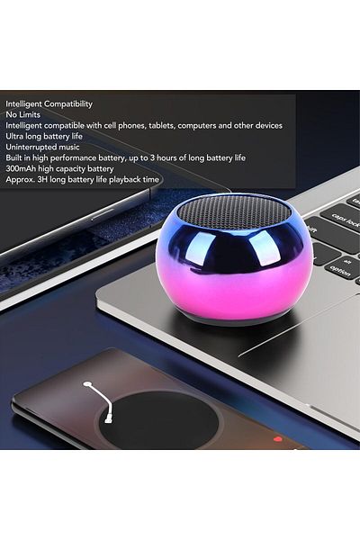 erorex Retro Bluetooth Speaker With Radio Station Moon And Star Wireless Speaker With Clock Display And