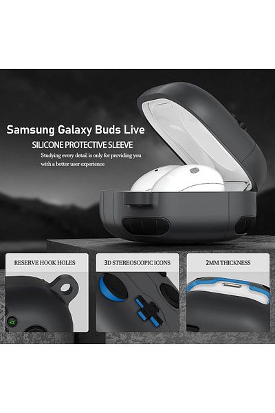 erorex Case Cover For Airpods Max Headphones Silicone Transparent Protective Sleeve Waterproof Headphone