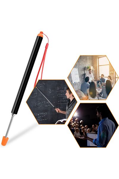 erorex Teachers Pointer Retractable Pointer Stick Handheld Pointer Stick Teacher Pointer Stick Telescoping