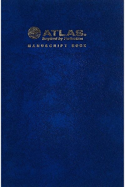 erorex Manuscript Bk A6 70Gsm 2Qr Blue