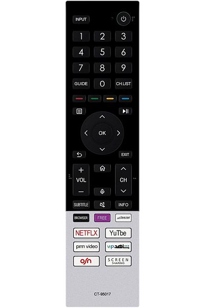 erorex Erf3C80H Voice Replaced Remote Control Fit For Hisense Smart Tv Oled Tv 75A7Gq 75A70Gq 75A71Gq