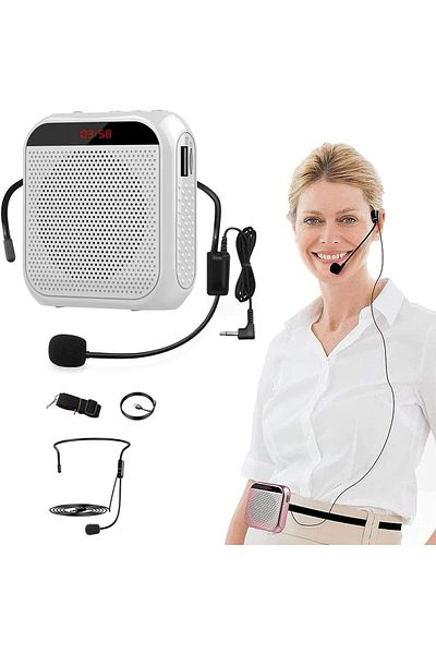 erorex Fm Radio Speaker With Bluetooth Headset And 3 Speed Fan Mp3 Player