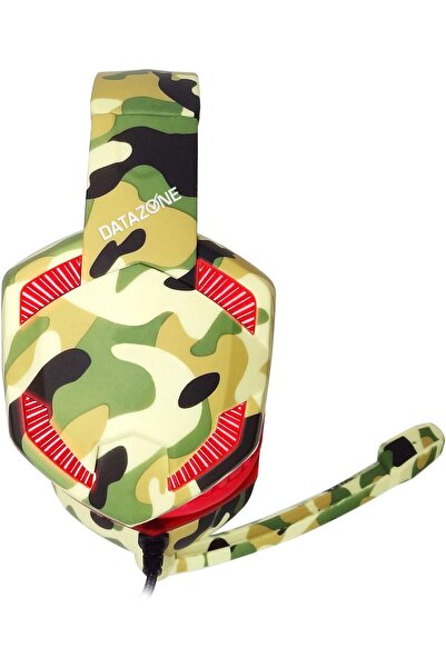 erorex سماعة ألعاب كوموفلاج، سماعة رأس بإضاءة ليد 3.5 مم، سماعة رأس ببجي، فورتنايت، بلاي ستيشن 4، ألعاب أونلاين