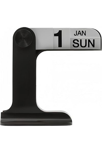 erorex Flip Perpetual Calendar Reusable Vintage Desktop Calender For Livingroom Office Shop Bar Desk Decor