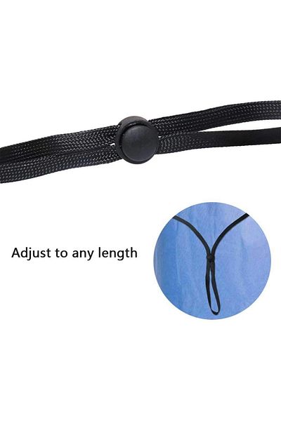erorex 5 Pack Mask Lanyard Adjustable Length Face Mask Holder And Hanger With Clips Mask Lanyard Strap For