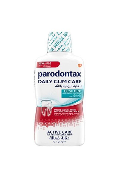Parodontax Mouth Wash Daily Gum Care Fresh Mint 500Ml