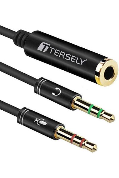 erorex Type C Usb C To 3.5Mm Headphone Adapter Braided Cable Audio Car Aux Converter For Iphone 15 Pro Max