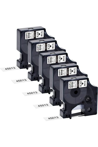 erorex Compatible Label Tape Replacement For Dymo D1 45010 45013 45016 45017 45018 45019 45021 Compatible