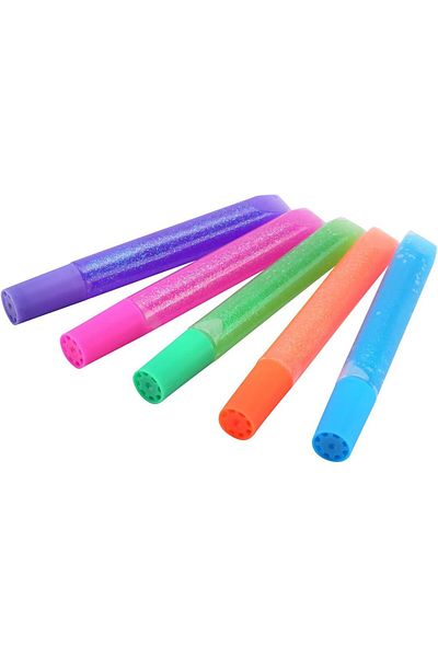 erorex Glitter Glue 6 Piece Glitter Glue For Crafts In Bright Classic Colors Glitter Glue Washable And Non