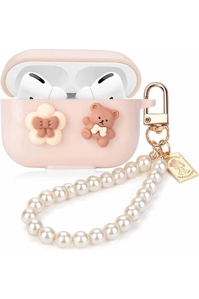 erorex 3D Cute Donut Case For Airpod Pro 2 3D Cute Cartoon Food Soft Case For Airpod Pro 2 Gen Silicone