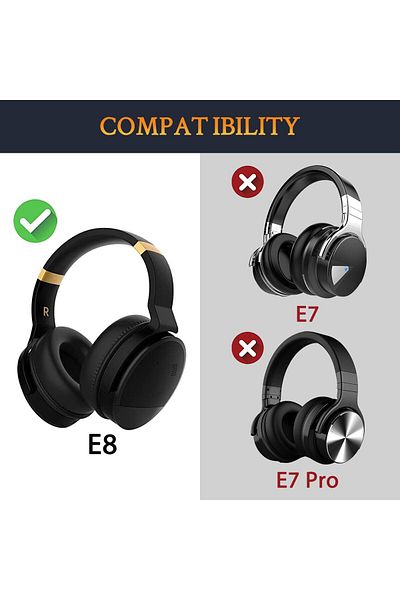 erorex Earpads Replacement For Skullcandy Grind Wired Wireless Bluetooth On Ear Headphones Ear Pads