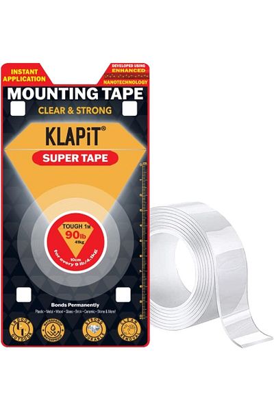 erorex Super Tape Double Sided Tape Heavy Duty Mounting Tape Holds 90 Pounds Or 41Kg Weight Using Enhanced