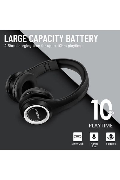 erorex Bluetooth Headphones Wireless Noise Canceling Headphones Bluetooth Wireless Headphones With