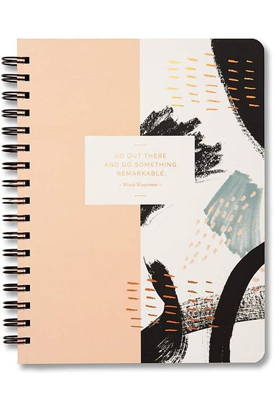 erorex Spiral Notebook Go Out There And Do Something Remarkable. — A Designer Spiral Notebook With 192