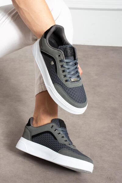 L.A Polo Nefes Alabilen Füme Erkek Sneaker Ayakkabı