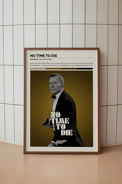 House Gorgeous Poster fără rame cu design de film No Time To Die