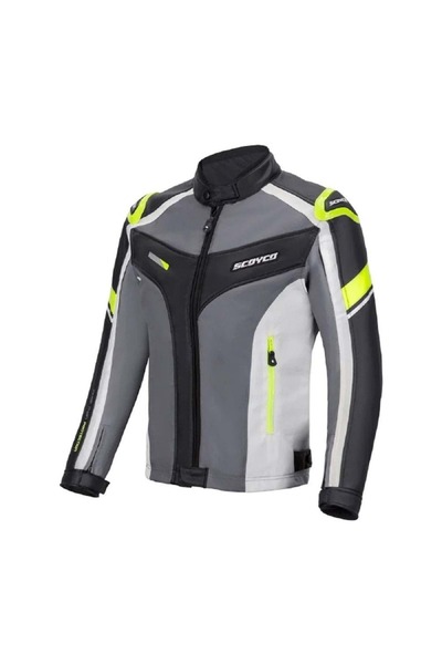 Scoyco Jk 152 4 Season Motorcycle Jacket - Neon Yellow