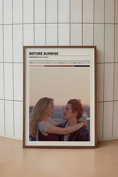 House Gorgeous Poster fără rame cu design de film înainte de răsărit