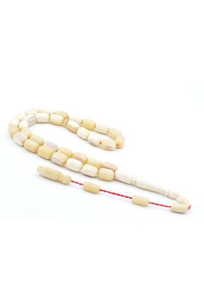 Murty99 Systemed Barrel Cut Large Size Whale Bone Rosary