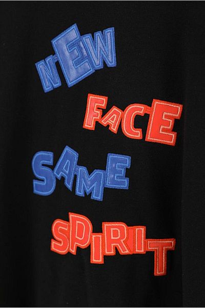 Moda Rosa 24k4138 - Black - New Embroidered Sweatshirt