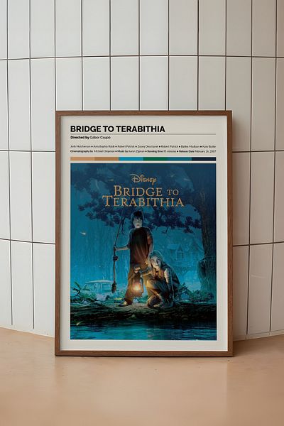 House Gorgeous Poster fără rame cu design de film Bridge To Terabithia