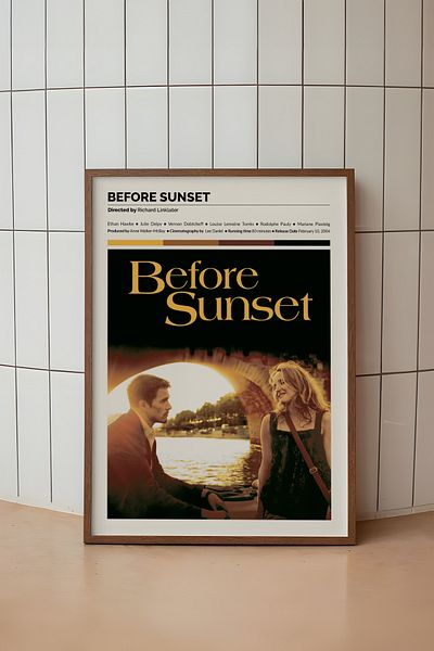 House Gorgeous Poster fără rame cu design de film înainte de apus